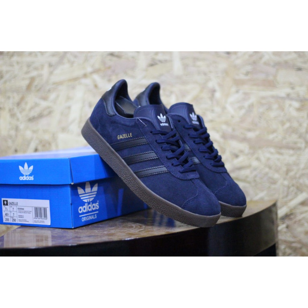 Adidas gazelle cheap navy black