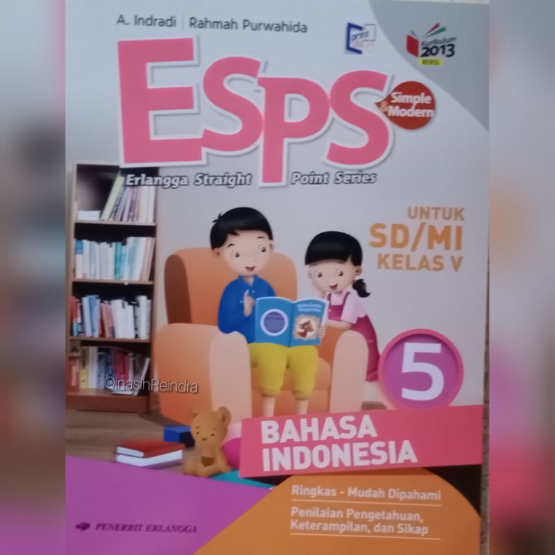 Jual ESPS Bahasa Indonesia SD/Mi Kelas 1- 6 K13 Revisi | Shopee Indonesia