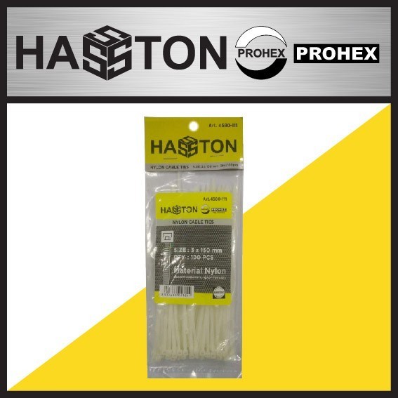 Jual Prohex Hasston Cable Tie X Putih Kabel Ties Tis Shopee Indonesia