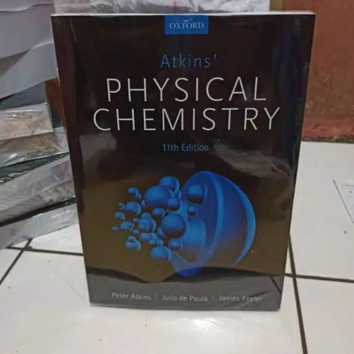 Jual BUKU Atkins Physical Chemistry 11th Eleventh Edition By Peter ...