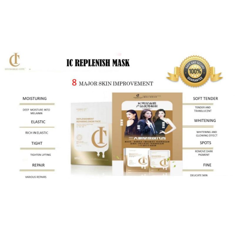 Jual ic replenish mask (per paket） | Shopee Indonesia