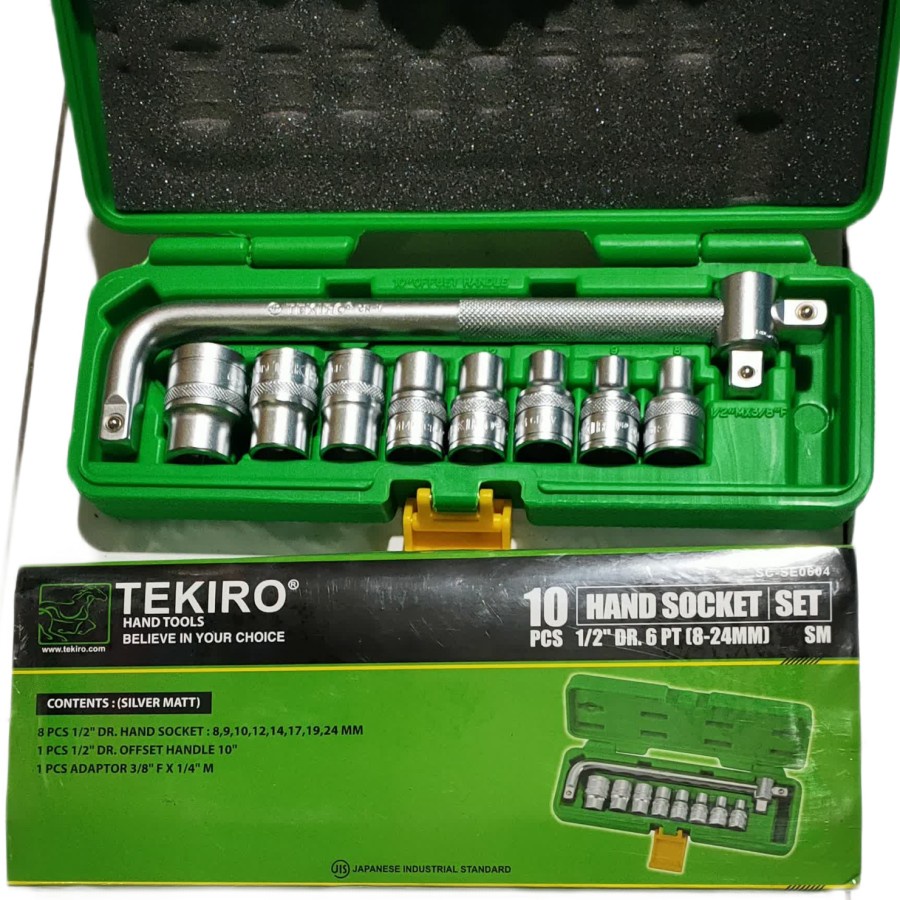 Jual Tekiro Kunci Sok Sock Set Pcs Dr Kunci Sok Tekiro Kunci