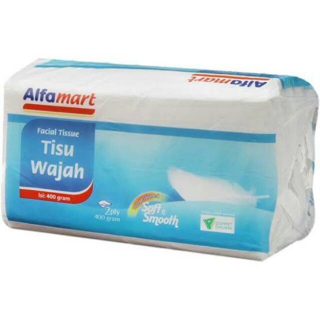 Jual Tissue Facial Alfamart 2 Ply 400 Grampack Shopee Indonesia 2223