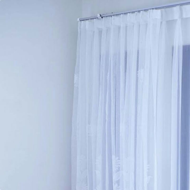 Jual Vitrase Gorden Polos Murah Motif Bunga Tulip Matahari Ukuran ...