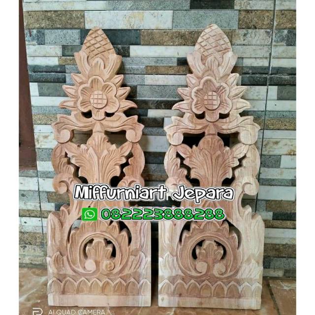 Jual Ukiran Tempel Soko Joglo Shopee Indonesia 