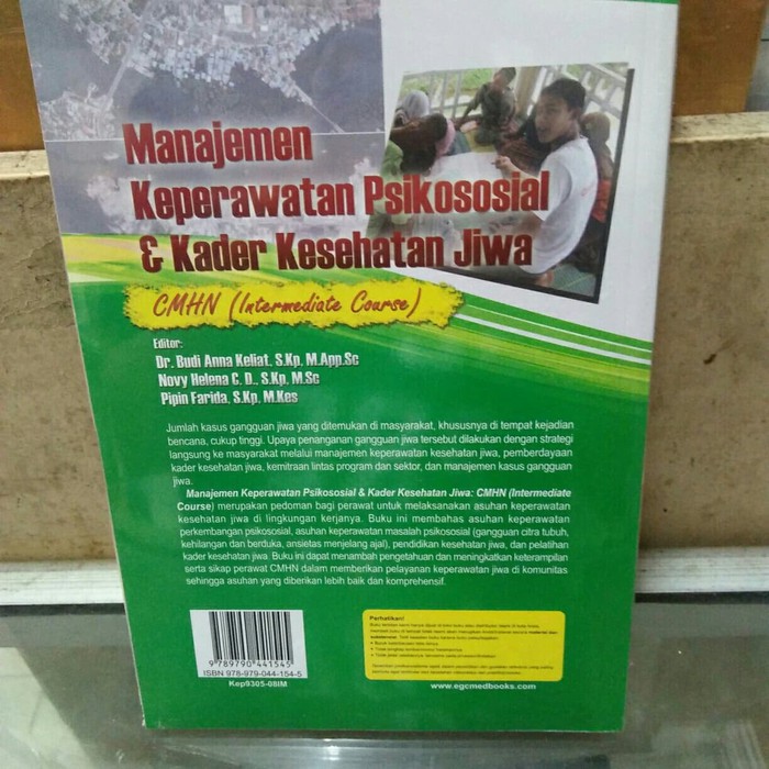 Jual Buku Manajemen Keperawatan Psikososial Dan Kader Kesehatan Jiwa Buku Paket Pendidkan Sd Smp