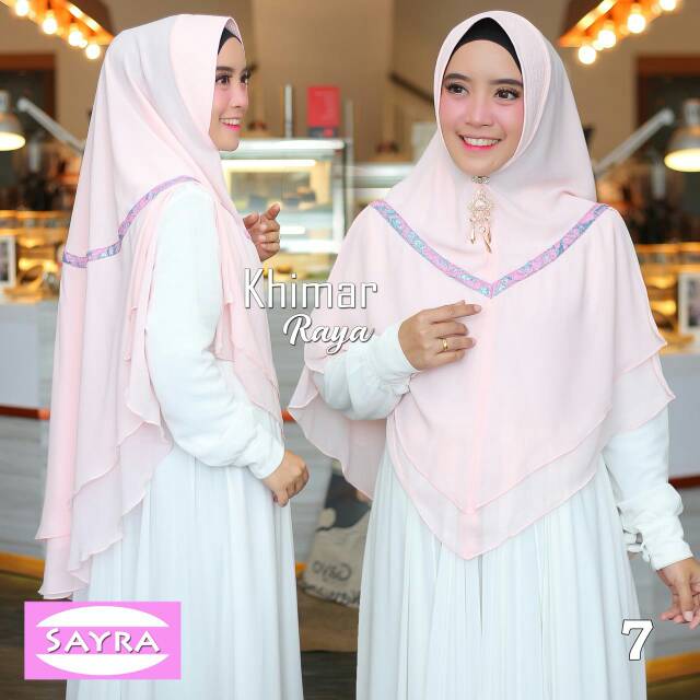 Jual Khimar Raya ori Sayra Hijab | Shopee Indonesia