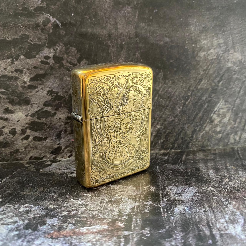 Jual Korek Api Zippo Naga Gold Shopee Indonesia