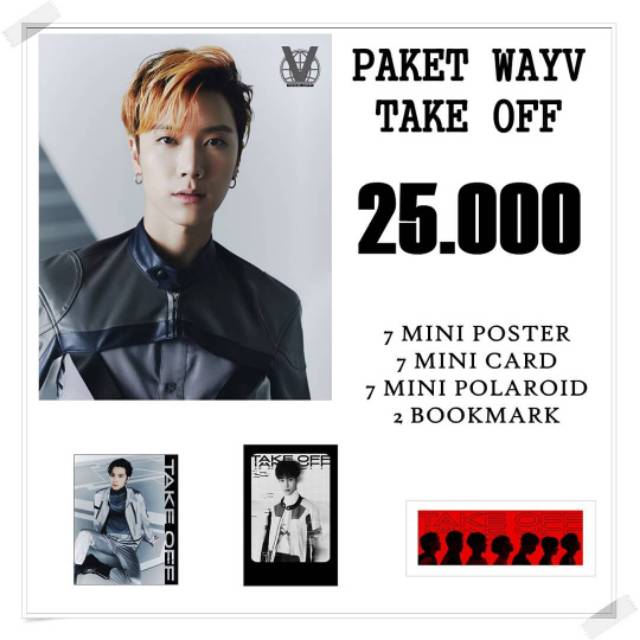 Jual PAKET WAYV TAKE OFF | Shopee Indonesia