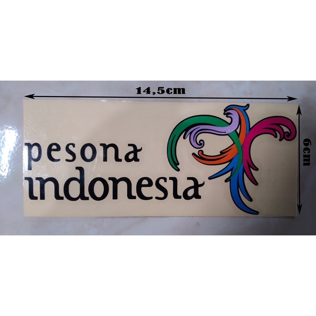 Jual Stiker Stiker Cutting Pesona Indonesia Wonderful Indonesia