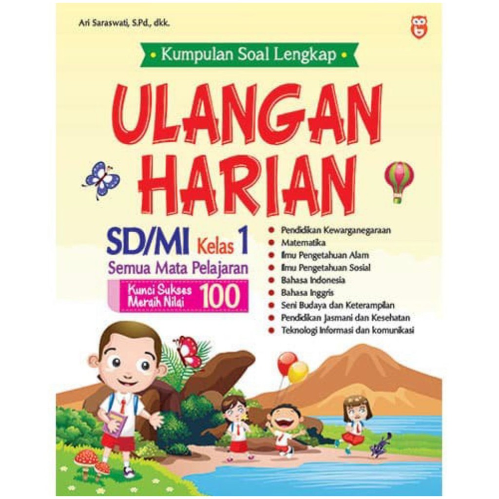 Jual Kumpulan Soal Lengkap Ulangan Harian SD/MI Kelas 1 | Shopee Indonesia