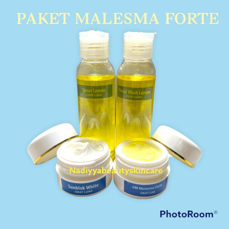 Jual PAKET MALESMA FORTE UNTUK FLEK / RACIKAN DOKTER MALESMA FORTE ...