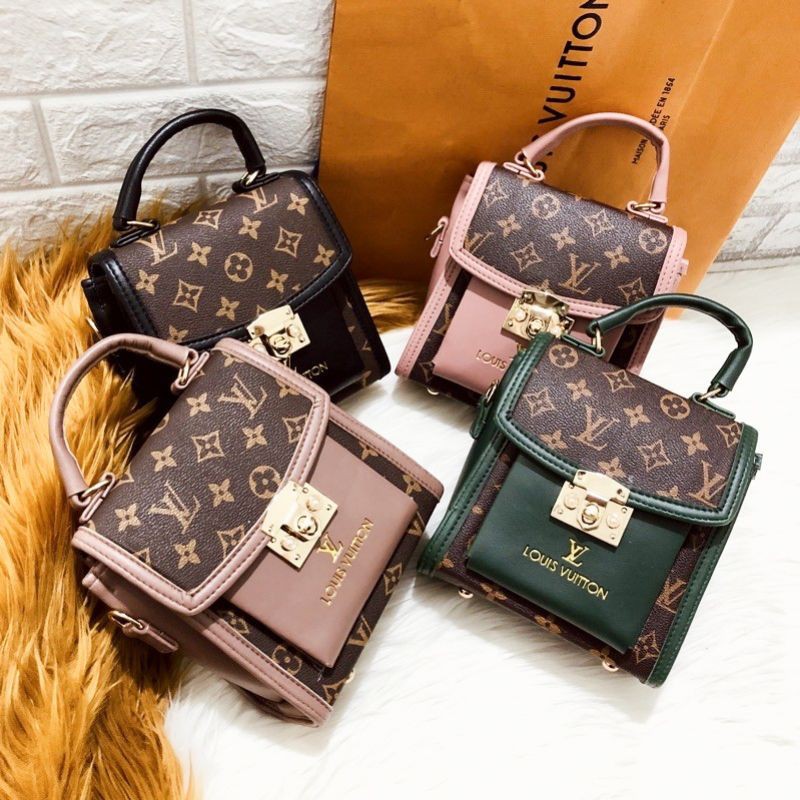 Jual TAS WANITA LV SLING BAG JENYFER IMPORT Shopee Indonesia