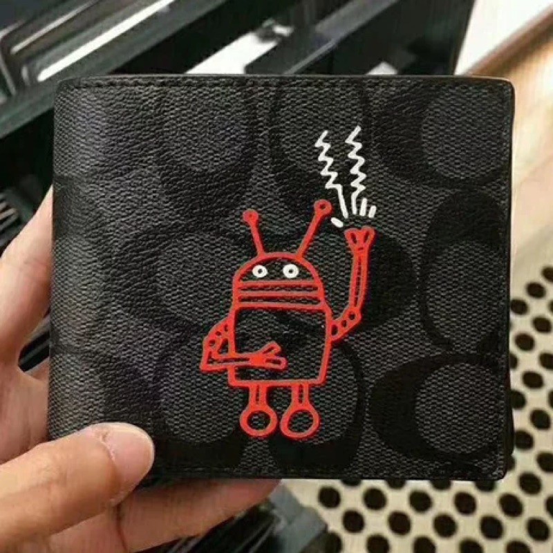 Coach wallet robot sale