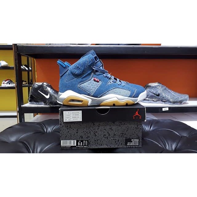 Levi's air jordan 6s best sale