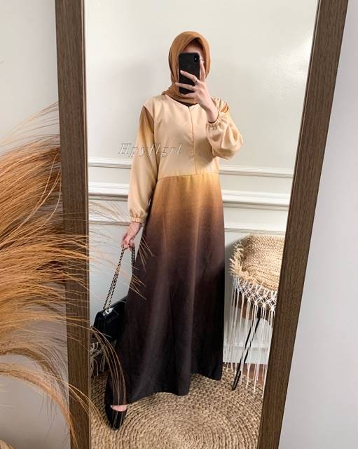 Jual IVORY DRESS (GRADASI WARNA) | Shopee Indonesia