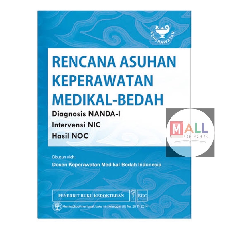 Jual [ Original ] Buku Rencana Asuhan Keperawatan Medikal Bedah ...