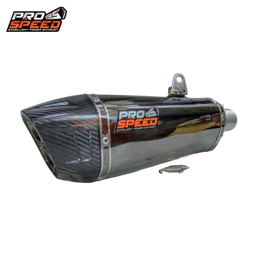 Jual Knalpot Prospeed Black Shark Yamaha New Aerox Connected Fullsystem ...