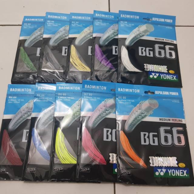 Jual Senar raket badminton BG66 SP | Shopee Indonesia
