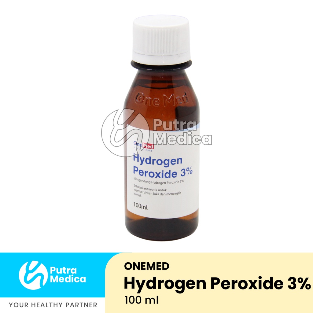 Jual Onemed Hydrogen Peroxide 3 100ml H2o2 Hidrogen Peroksida