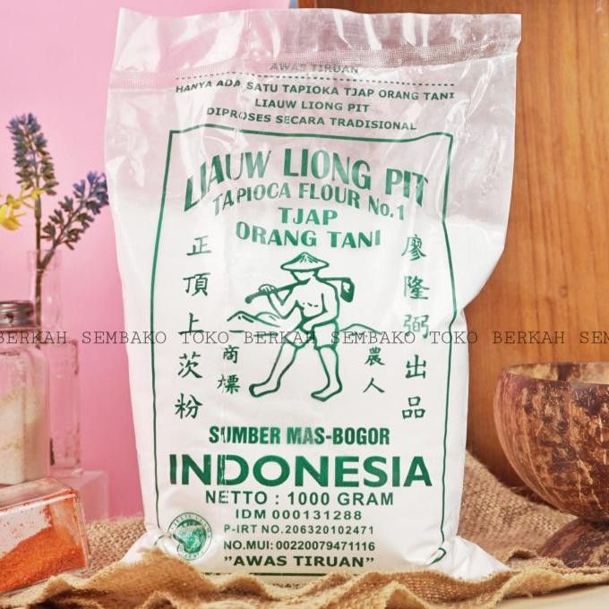 Jual Diskon Tepung Tapioka Sagu Tani Cap Liauw Liong Pit 1 Kg Tapioca