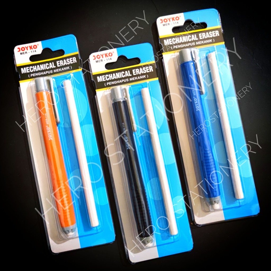 Jual Penghapus mekanik cetek mechanic eraser pen joyko MER-114 | Shopee ...