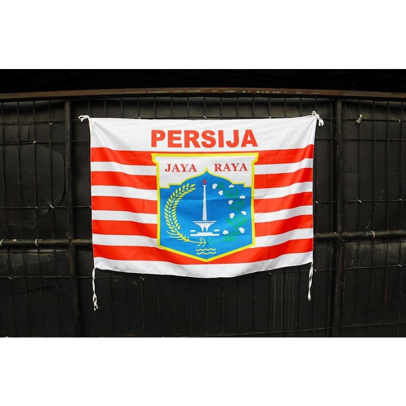 Jual Bendera Bola Aksesories Stadion Giant Flag Persija Retro