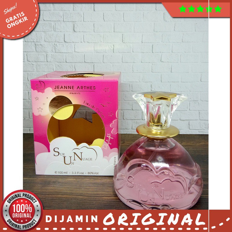 Jual Parfum Original Jeanne Arthes Sur Un Nuage Pink Edp 100Ml