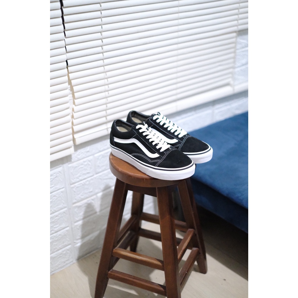 Jual VANS OLDSKOOL BLACK/WHITE CLASSIC (ORI 100%) | Shopee Indonesia