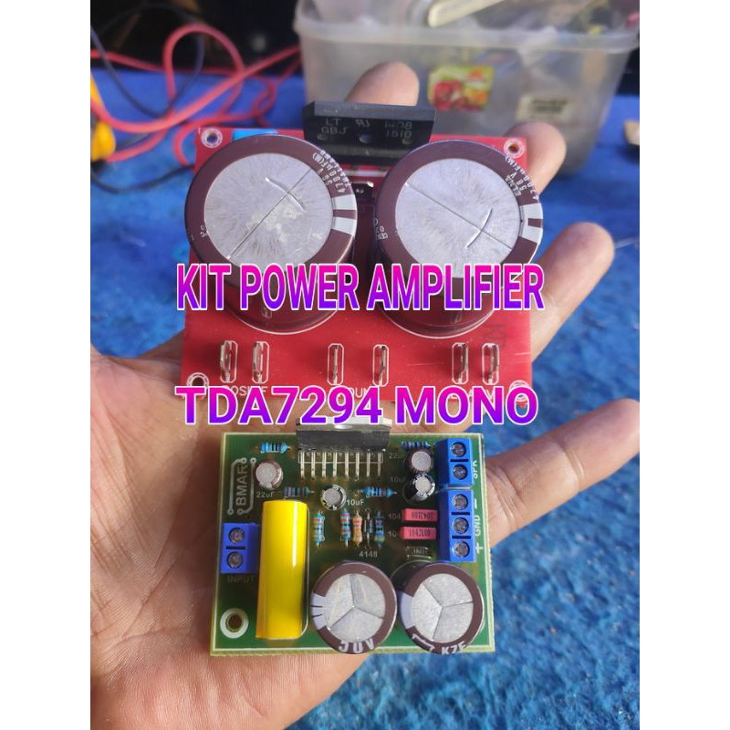 Jual kit power TDA7294 mono lengkap PSU baca deskripsi | Shopee Indonesia