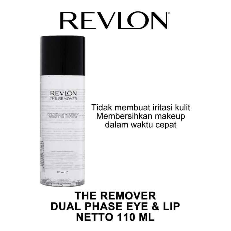 Jual Revlon The Remover Dual Phase Eye and Lip Makeup 110ml Shopee