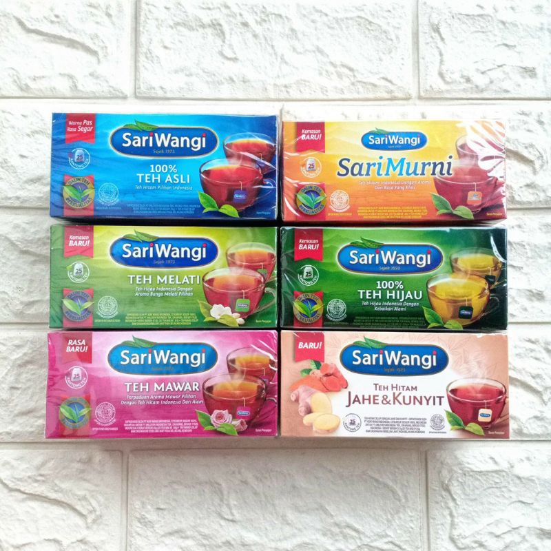 Jual Sariwangi Teh Celup Box Shopee Indonesia 6924