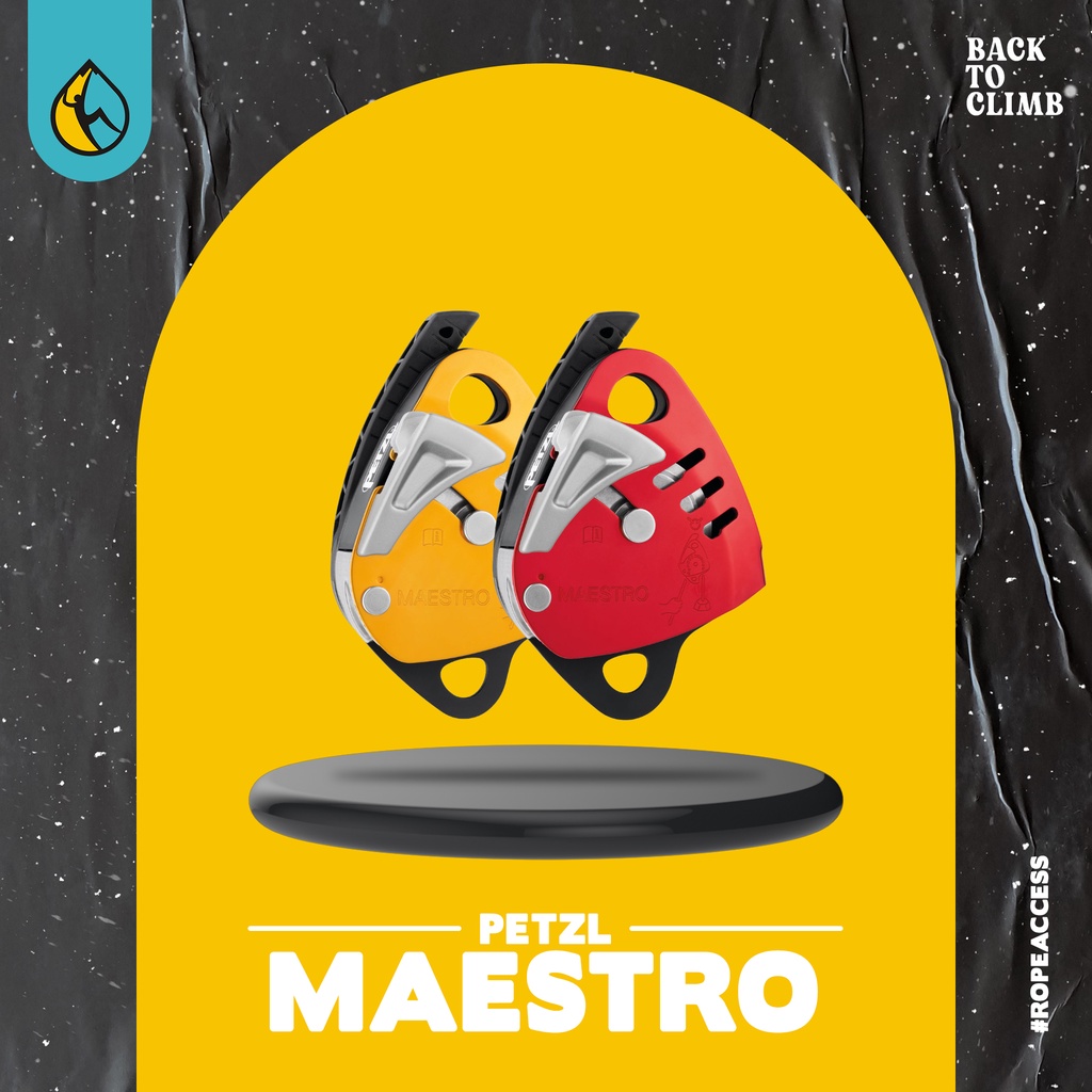 Jual PETZL MAESTRO S & L Descender – Rescue Rope Access Safety Original ...