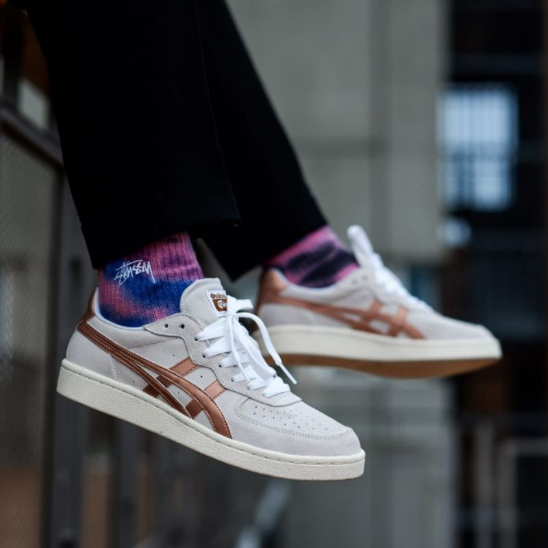 onitsuka tiger rose gold