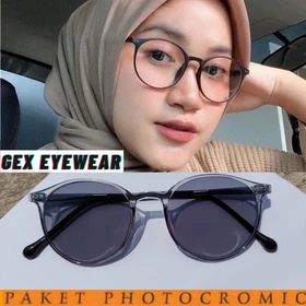 KACAMATA LENTUR (Anti Radiasi Photocromic Blueray Bluecromic) 2126 Bisa Minus Dan Silinder Plus