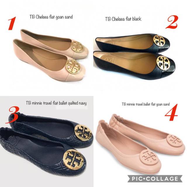 Authentic tory best sale burch flats