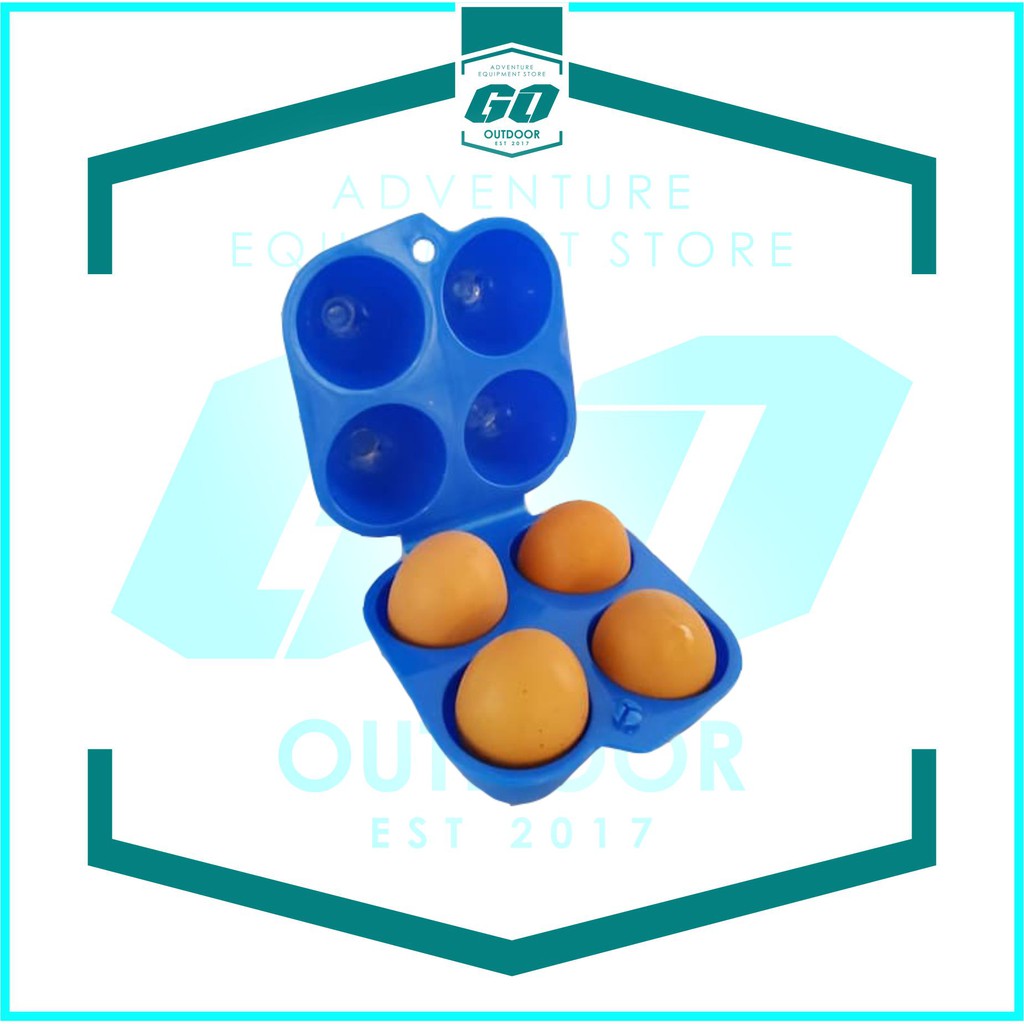 Jual Egg Holder Isi 4 Butir Box Telur Tempat Telor Wadah Telur Isi