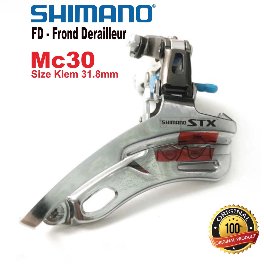 Dérailleur Avant VTT Shimano STX MC31 Vintage - 31.8mm - Neuf/NOS (Nouvelle Ancienne Stock)