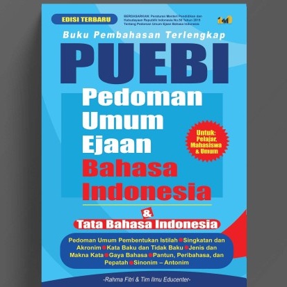 Jual Buku Pembahasan Terlengkap Puebi (Pedoman Umum Ejaan Bahasa ...