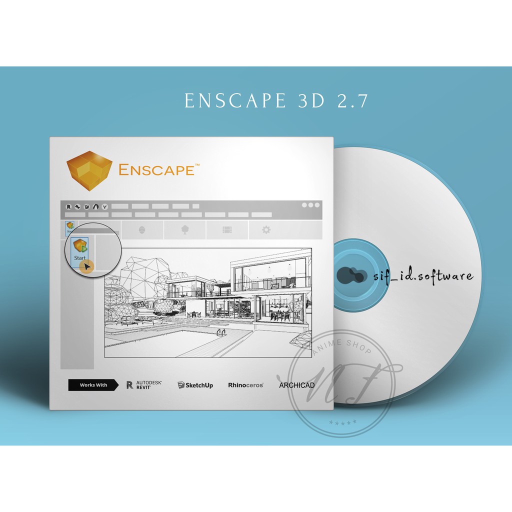 Jual Enscape 3D 2.7.0.18848 for Revit / SketchUp / Rhino / ArchiCAD 64 ...