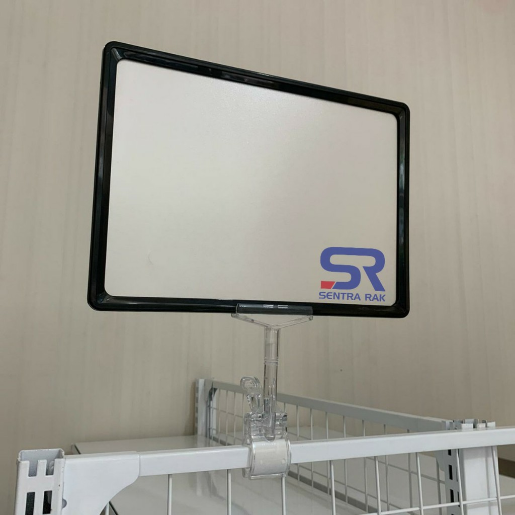Jual Pop Up Frame Promo ukuran A4 dan Jepitan Jumbo / Price Tag Frame ...