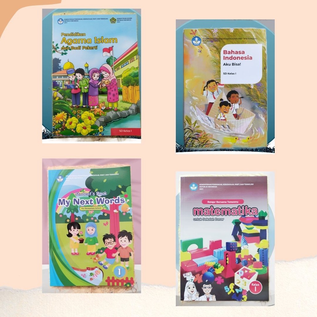 Jual Buku Paket Kelas 1 SD/MI Kurikulum Merdeka - Diknas | Shopee Indonesia