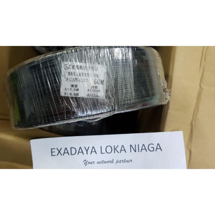 Jual Kabel Fiber Optik Ftth Sc Indihome / Drop Wire Core Optic 150 ...