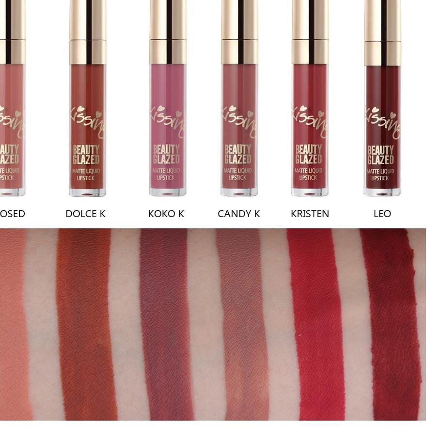 Jual Model Baru - Lipstik Beauty Glazed Set Lipstick Matte Lip Matte