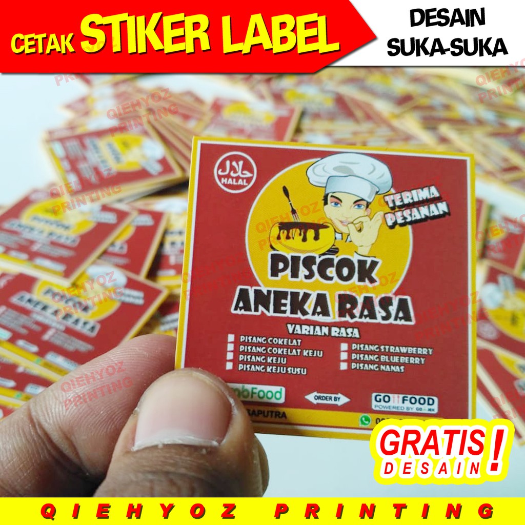 Jual STIKKER LABEL PRODUK KEMASAN PERLEMBAR A3 | Shopee Indonesia