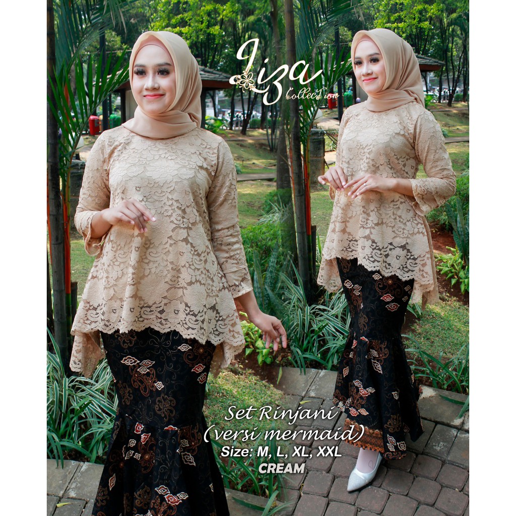 Jual KEBAYA RINJANI SET ROK DUYUNG/KEBAYA TERLARIS/KEBAYA BIANCA/KEBAYA ...