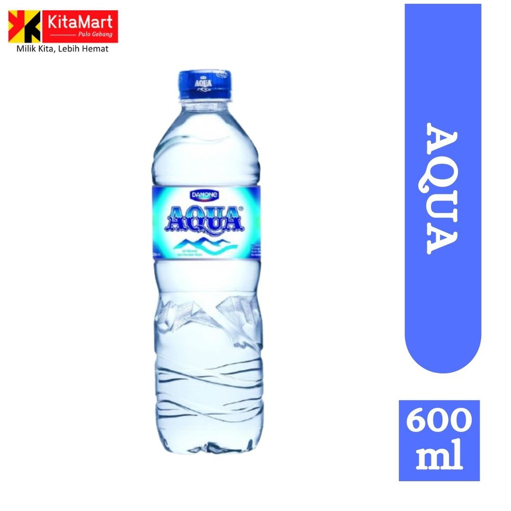 Jual Air Mineral Aqua 330 Ml 450 Ml 600 Ml 750 Ml 1500 Ml Per Botol