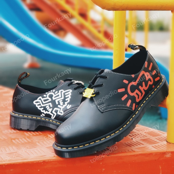 promo Dr. Martens 1461 X Keith Haring Black