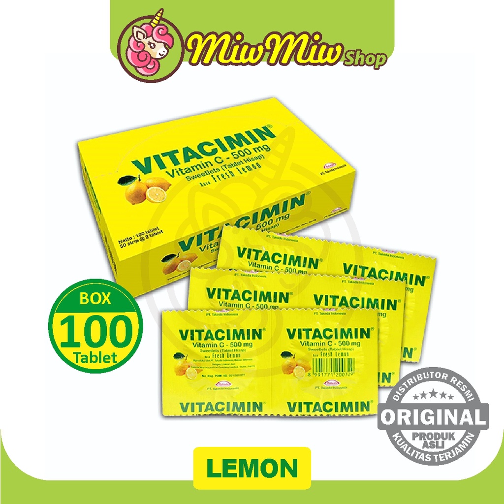 Jual Vitacimin 1 box isi 100 tablet Shopee Indonesia