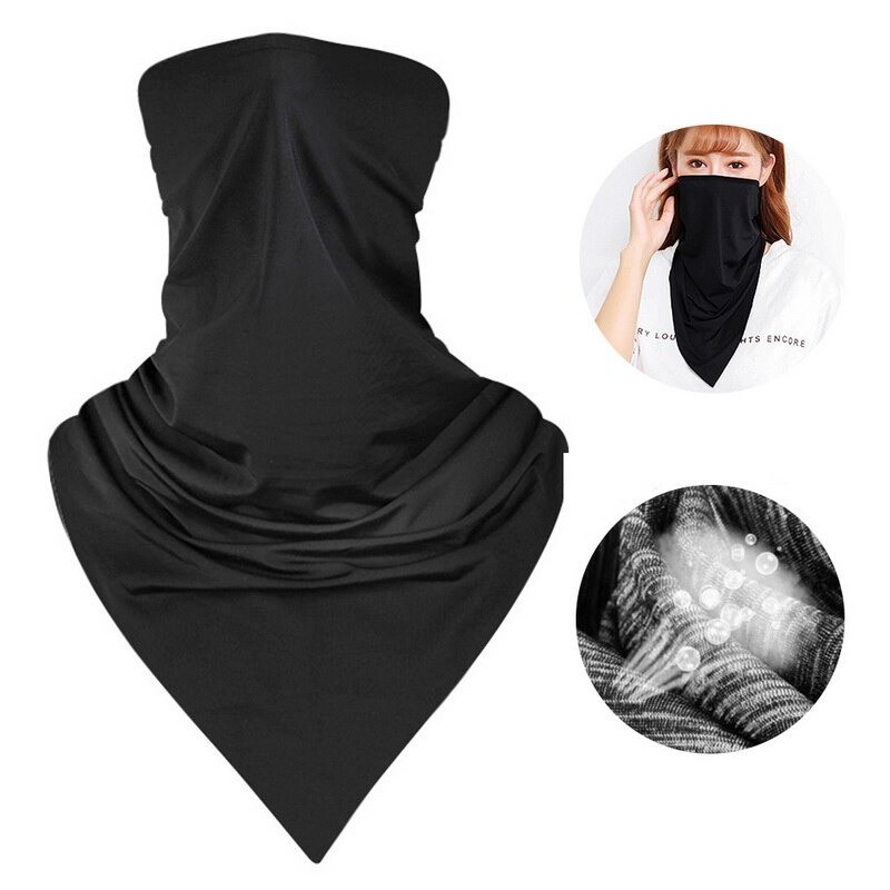 Jual Slayer Masker Penutup Wajah Buff Outdoor Multi Purpose Scarf Hitam ...